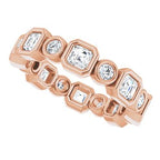 Bezel-Set Eternity Band