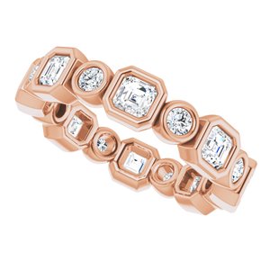 Bezel-Set Eternity Band