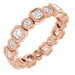 Bezel-Set Eternity Band