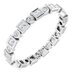 Bezel-Set Eternity Band