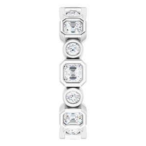 Bezel-Set Eternity Band