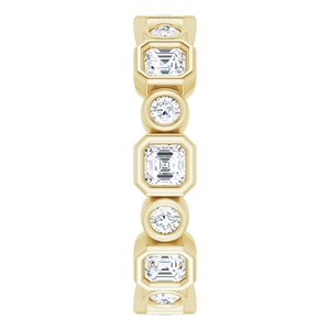 Bezel-Set Eternity Band