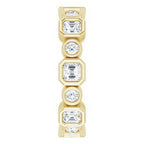 Bezel-Set Eternity Band
