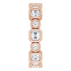 Bezel-Set Eternity Band
