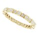 Bezel-Set Eternity Band