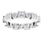 Bezel-Set Eternity Band