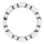Bezel-Set Eternity Band