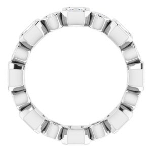 Bezel-Set Eternity Band
