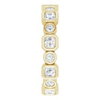 Bezel-Set Eternity Band