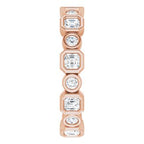 Bezel-Set Eternity Band