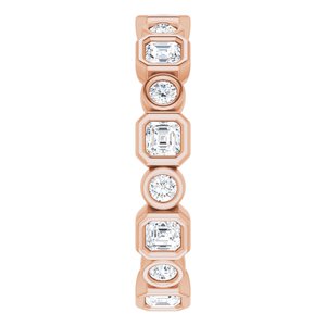 Bezel-Set Eternity Band
