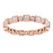 Bezel-Set Eternity Band