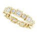 Bezel-Set Eternity Band