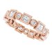 Bezel-Set Eternity Band