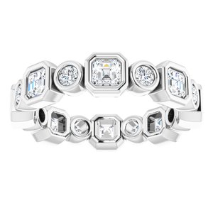 Bezel-Set Eternity Band