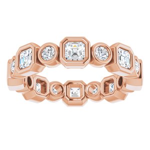 Bezel-Set Eternity Band