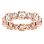 Bezel-Set Eternity Band