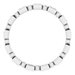 Bezel-Set Eternity Band