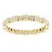Bezel-Set Eternity Band