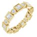 Bezel-Set Eternity Band