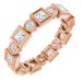 Bezel-Set Eternity Band