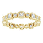 Bezel-Set Eternity Band