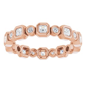 Bezel-Set Eternity Band