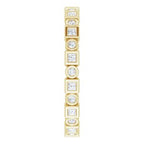Bezel-Set Eternity Band