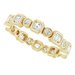 Bezel-Set Eternity Band