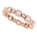 Bezel-Set Eternity Band