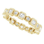 Bezel-Set Eternity Band