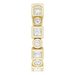 Bezel-Set Eternity Band