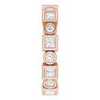 Bezel-Set Eternity Band