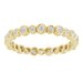 Bezel-Set Eternity Band