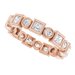 Bezel-Set Eternity Band