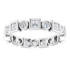 Bezel-Set Eternity Band