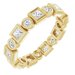 Bezel-Set Eternity Band