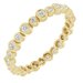 Bezel-Set Eternity Band