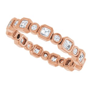 Bezel-Set Eternity Band
