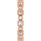 Bezel-Set Eternity Band