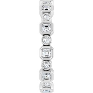 Bezel-Set Eternity Band