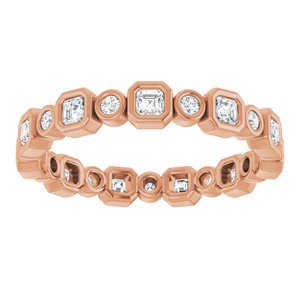 Bezel-Set Eternity Band