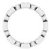 Bezel-Set Eternity Band