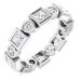 Bezel-Set Eternity Band