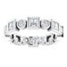 Bezel-Set Eternity Band