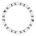 Bezel-Set Eternity Band