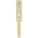 Scalloped Channel-Set Anniversary Band