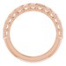 Scalloped Channel-Set Anniversary Band