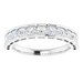 Scalloped Channel-Set Anniversary Band