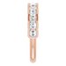 Scalloped Channel-Set Anniversary Band